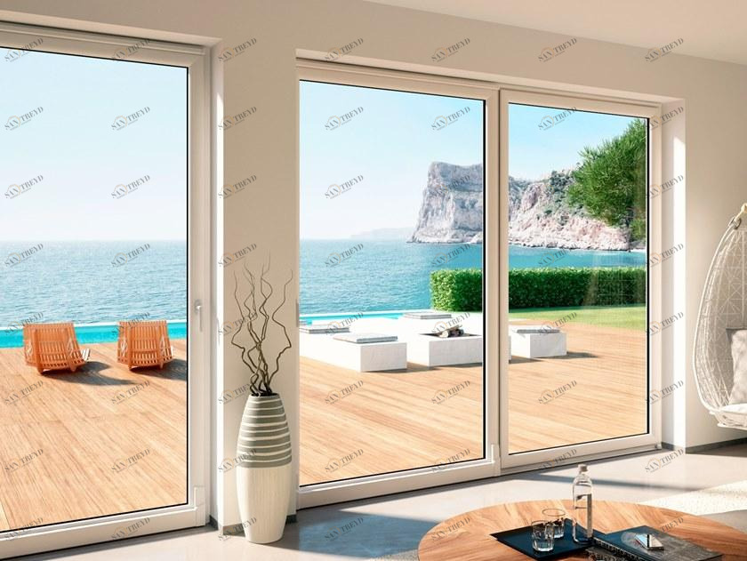 Oknoplast Раздвижное окно из пвх Prolux sun-id-1497462