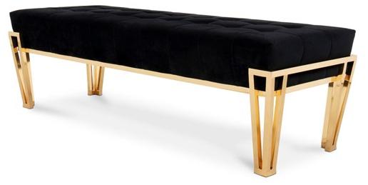 LUXXU Стеганая скамья, обитая бархатом Nubian sun-id-1437524 - Вид №1