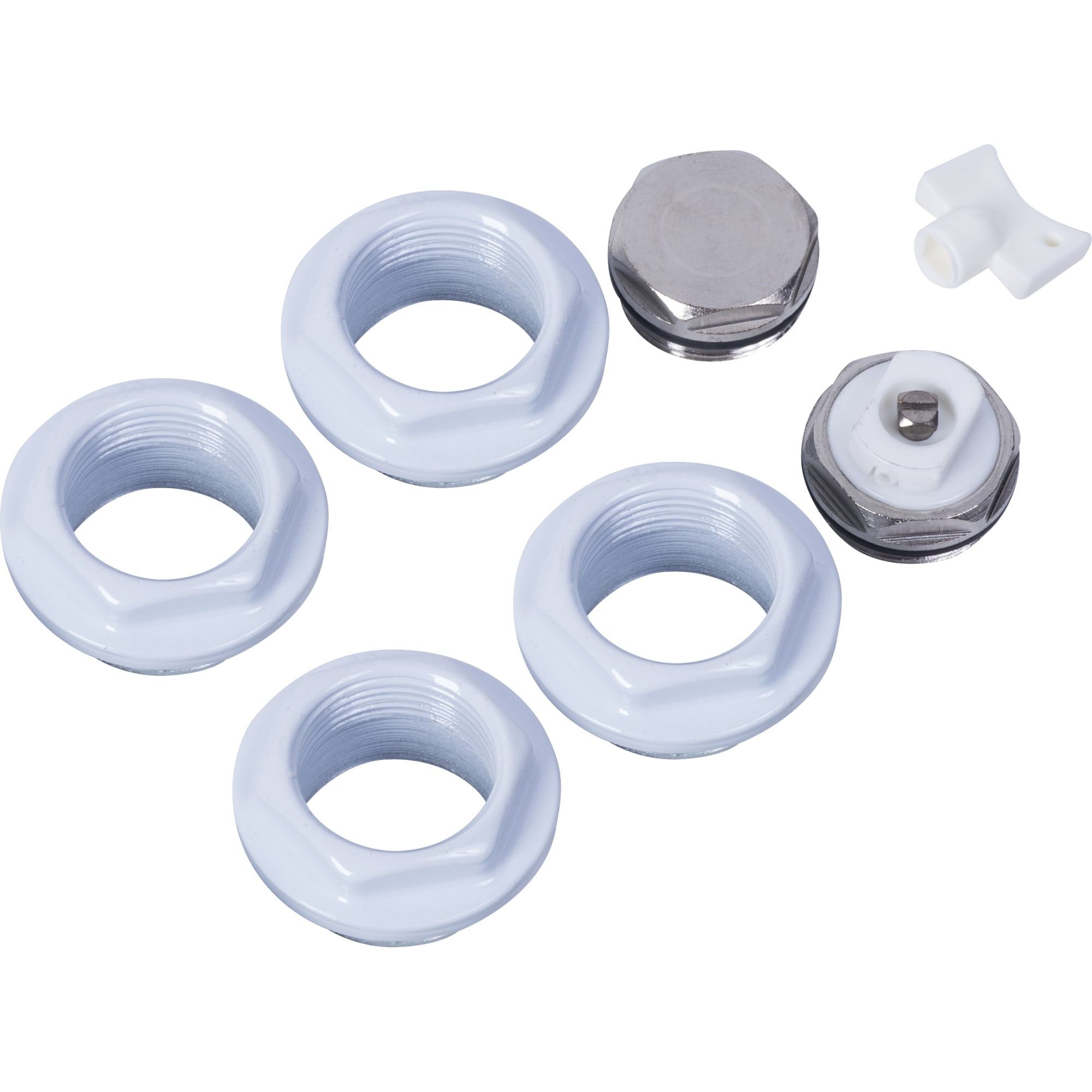 12691742 Комплект для подключения радиатора R08, 1"x1/2" Santreyd 