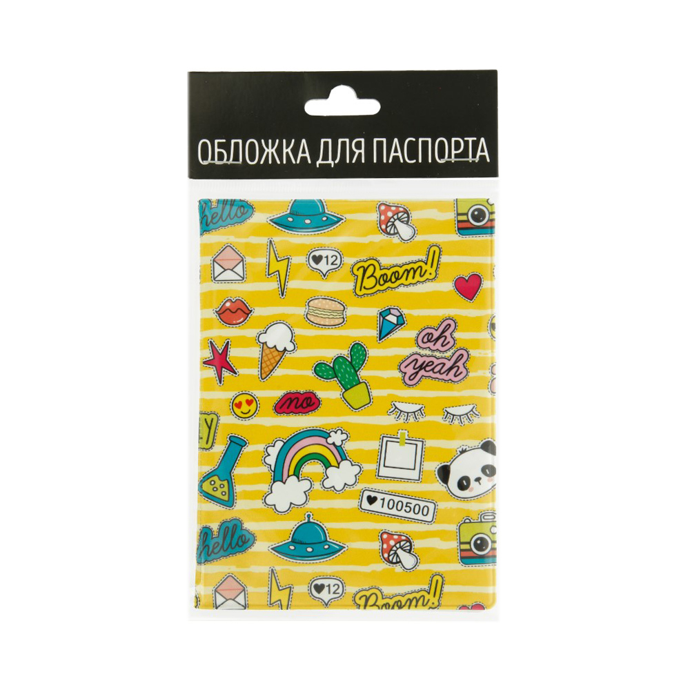 15121 Обложка для паспорта mix Boom! Santreyd 