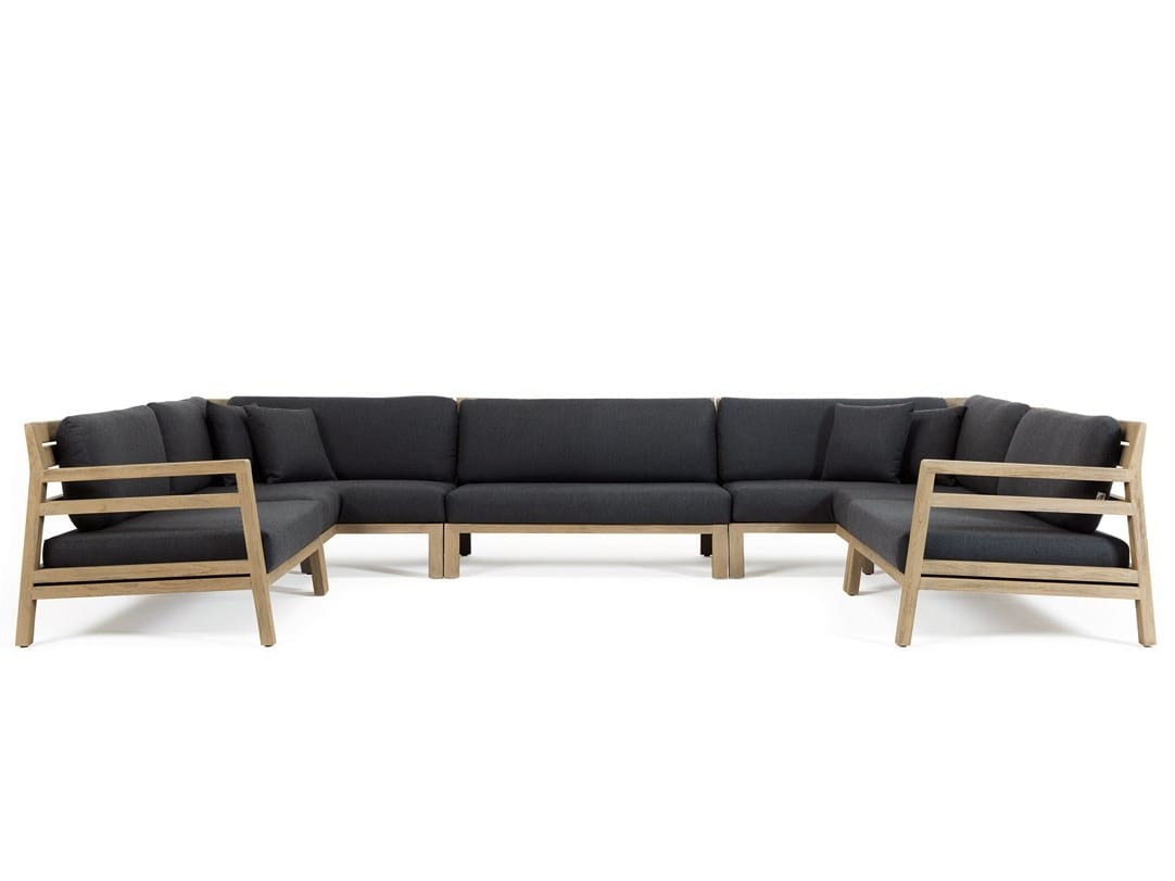 Тканевый модульный садовый диван Ethimo Costes ARCH-00068748