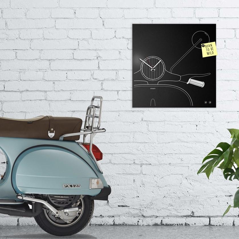 Designobject.it Часы из листового металла / шифер  It6632  - Вид №4