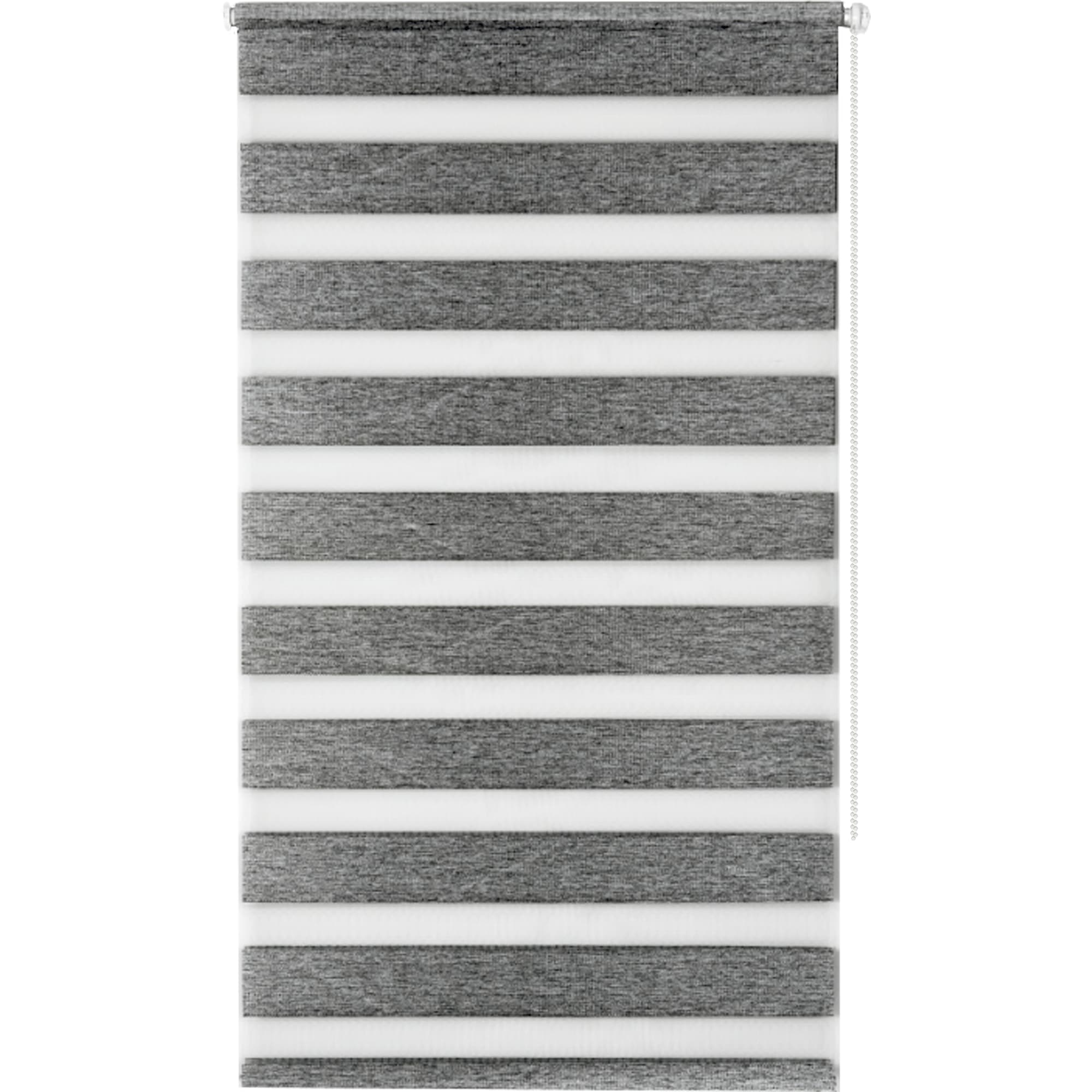 82614512 Штора рулонная день-ночь Miamoza Blackout 70x160 см, цвет серый Santreyd 