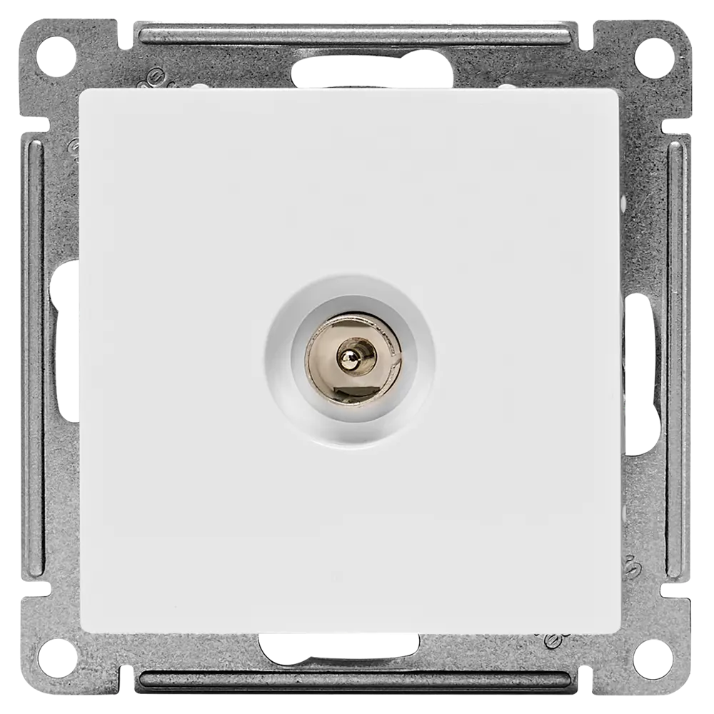 Розетка TV встраиваемая Systeme Electric Atlas Design ATN000193 цвет белый 87691748 STLM-2186169 AtlasDesign