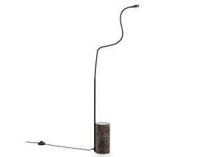 Металл и мрамор светодиодный торшер