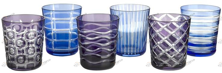 Pols Potten Набор стеклянных стаканов для воды  140-230-115 