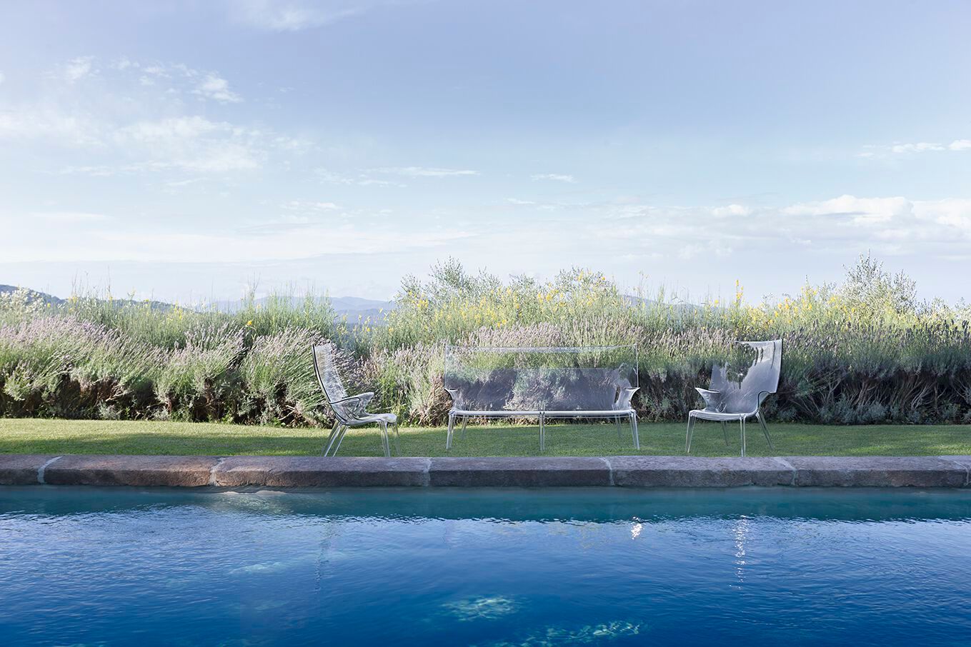 2-местный поликарбонатный диван Kartell UNCLE JACK ARCH-00080842 - Вид №2