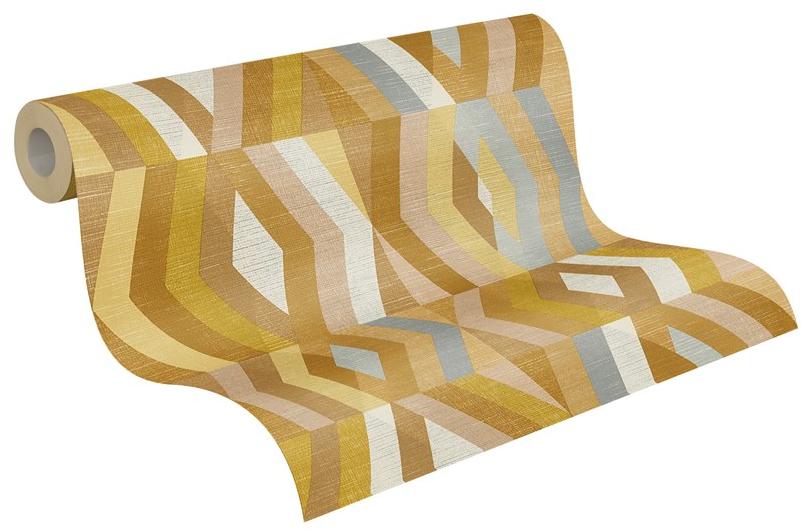 Architects Paper Моющиеся флизелиновые обои с геометрическим рисунком Geo nordic 375333 - Вид №5