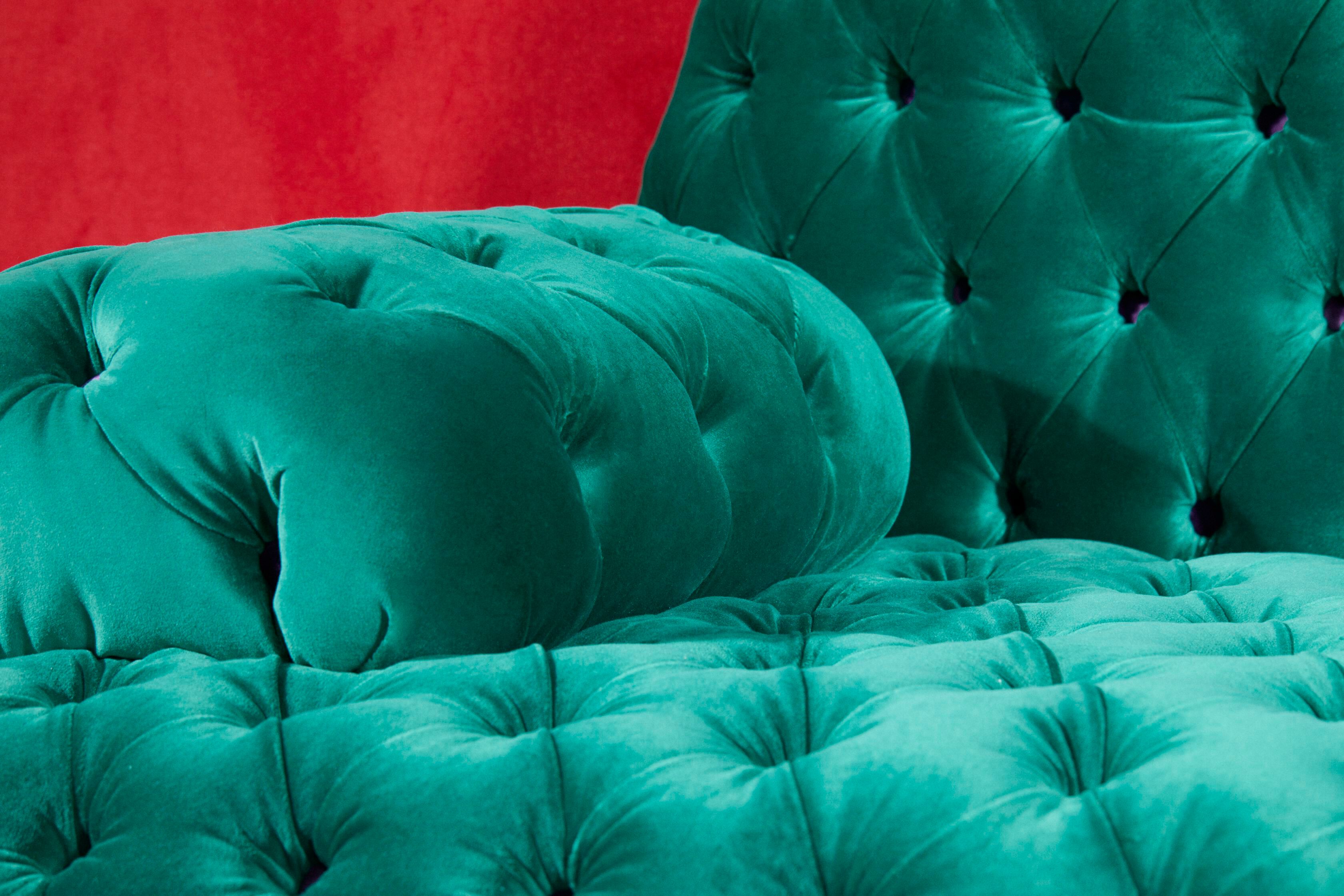 Бархатный диван capitonné Paolo Nesi MISSTAKE ARCH-00139565 - Вид №7