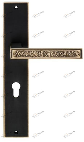 LINEA CALI' Латунная ручка на пластине Zen fusion sun-id-1353324