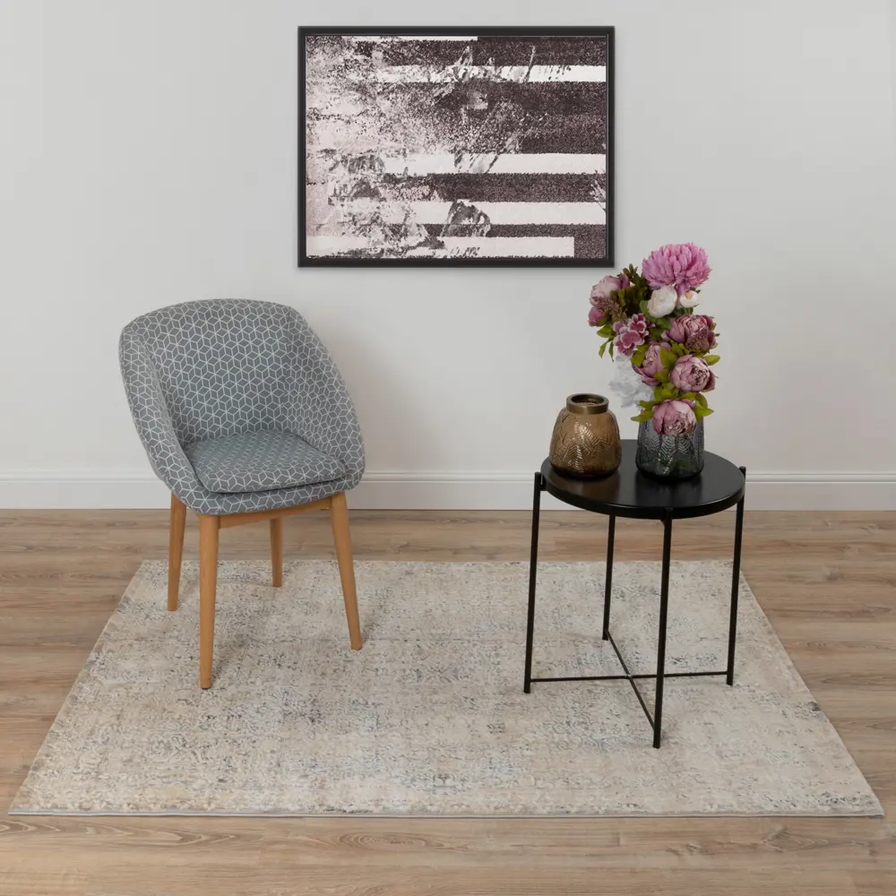 Ковер полипропилен Nika A0076B 120х170 см цвет бежевый STLM-2101793 - Вид №4