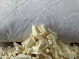 Demaflex Прямоугольная подушка из хлопьев латекса Fiocchi