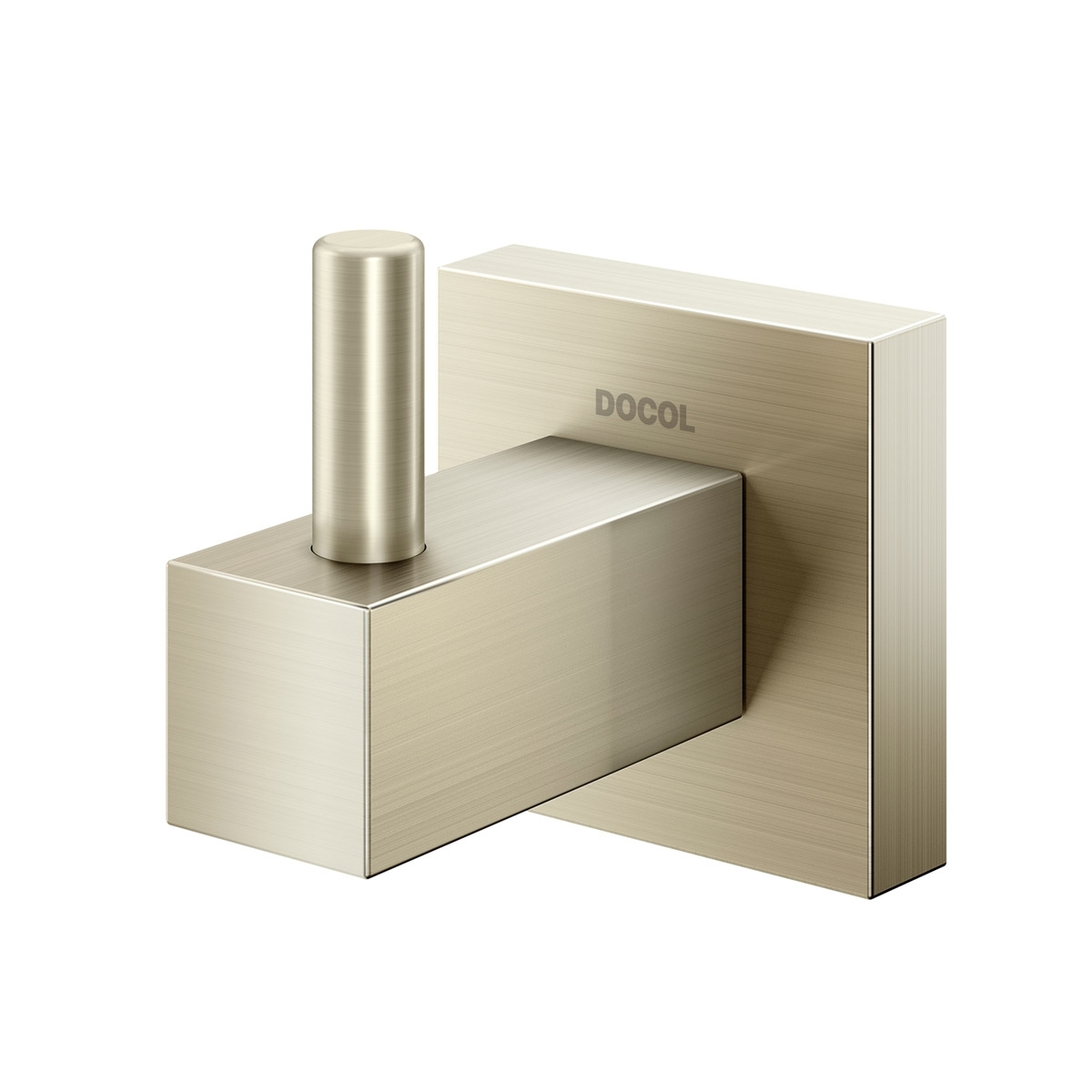 00388344 полированная графитовая вешалка Docol SQUARE