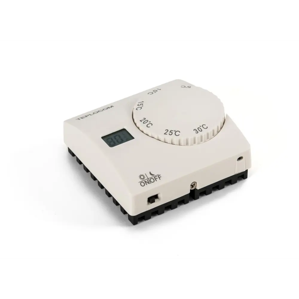 Термостат проводной Teplocom TS-2AA/8A комнатный белый STLM-2081696 - Вид №2
