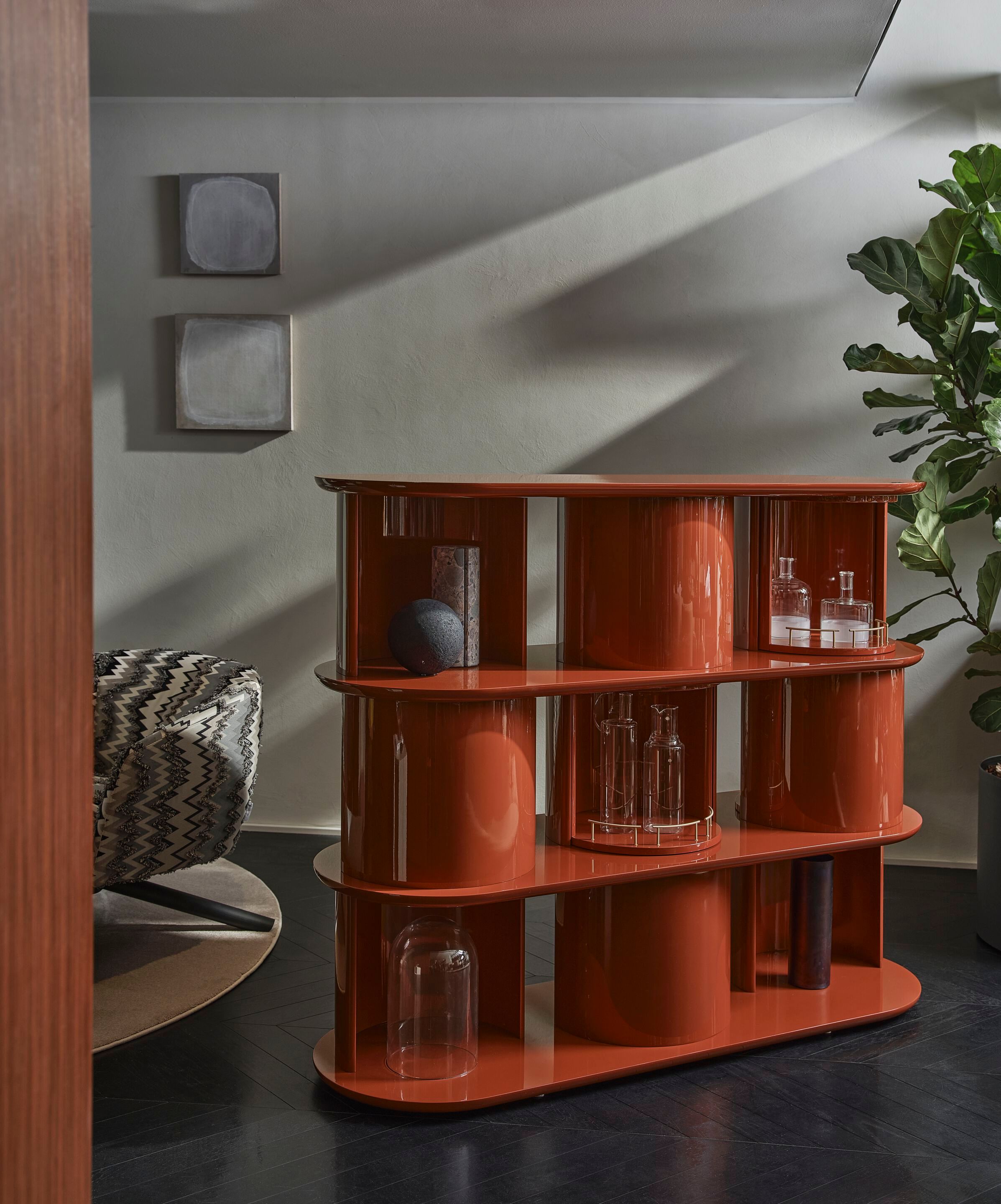 Деревянный книжный шкаф Gallotti&Radice Прятки ARCH-00095545 - Вид №6