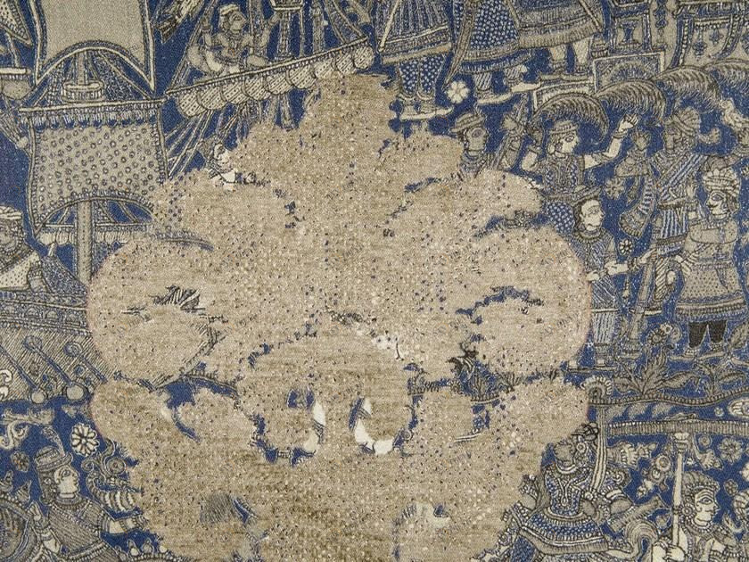 KOHRO Льняная и хлопчатобумажная ткань sun-id-1368223