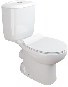 Набор Sanitana компакт MUNIQUE: чаша + сливной бачок + крышка slim