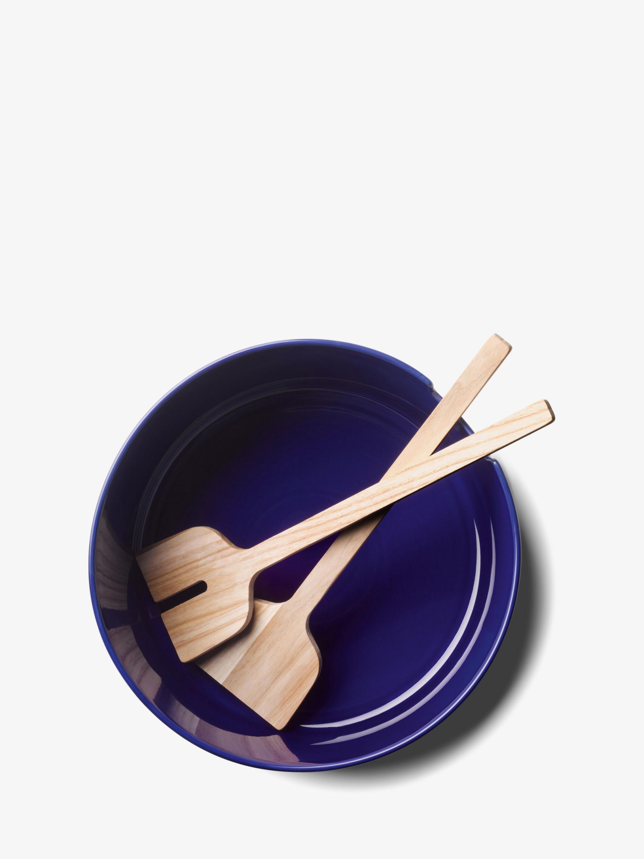 Фарфоровая салатница с деревянными столовыми приборами LSA Collective ARCH-00043902 - Вид №10