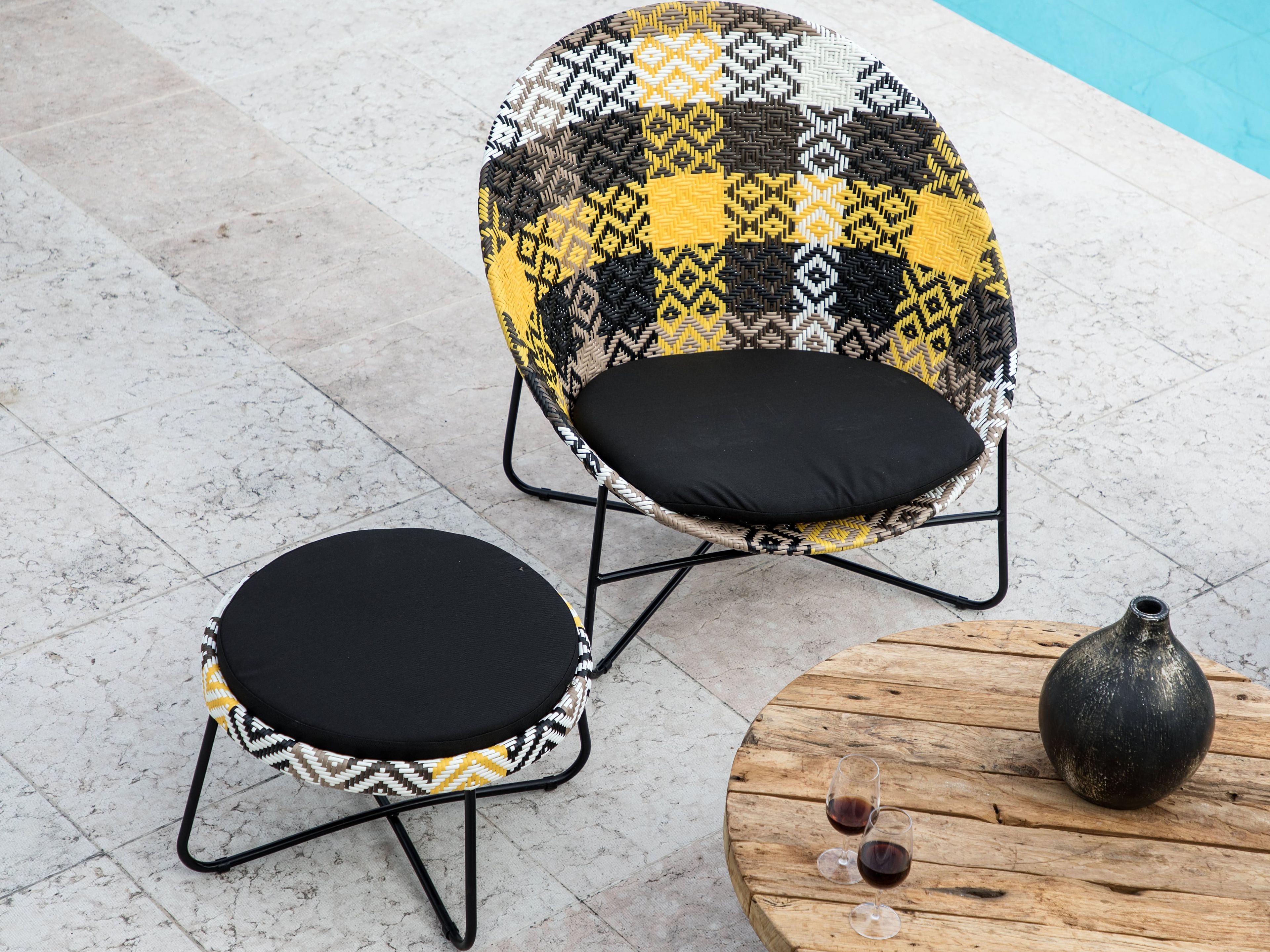 Низкая ткань табурет cbdesign Бразилия ARCH-00039464 - Вид №1