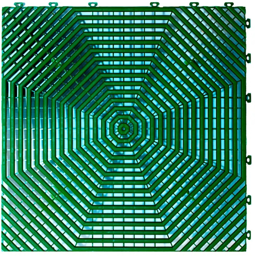 Садовая плитка Helex зеленый модуль 6 шт - прочное покрытие для ландшафта 82572241