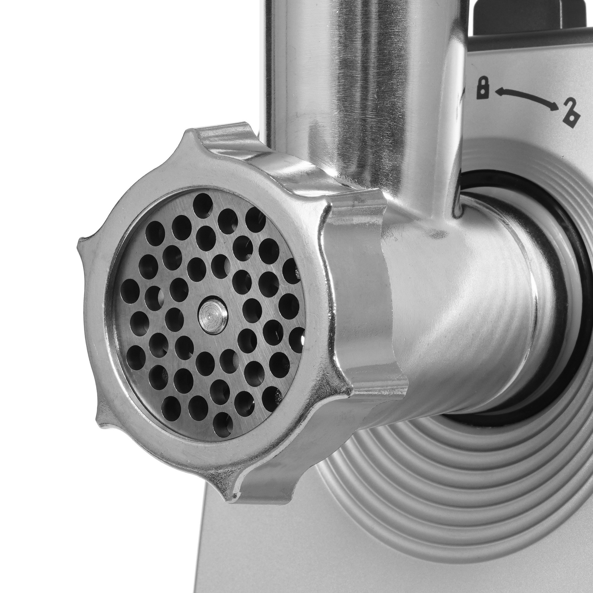 9940327 Мясорубка электрическая Eurostek EMG-AS04M серый STDN-0074945 - Вид №3