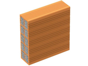 Теплоизоляционный кирпичный блок