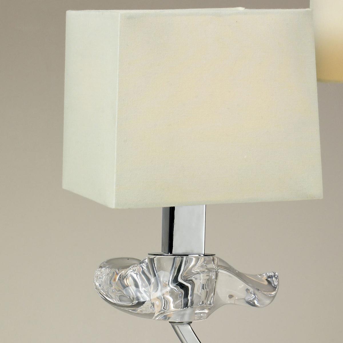 086273 Настольная лампа 2L белая Mantra Akira - Вид №2