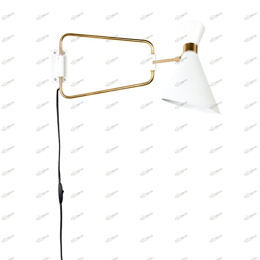 Светильник настенный Shady, белый Zuiver 5400017