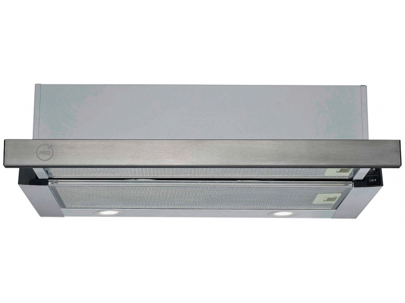 9921721 Вытяжка телескопическая MBS ARALIA 160 INOX серебристый/серебристый STDN-0141500 - Вид №1