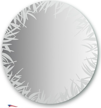 Cz 0744 Зеркало с орнаментом - осока 80Х80 см FBS Artistica