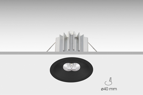 DST-24 Izar Daisalux Светильники аварийные Черный 