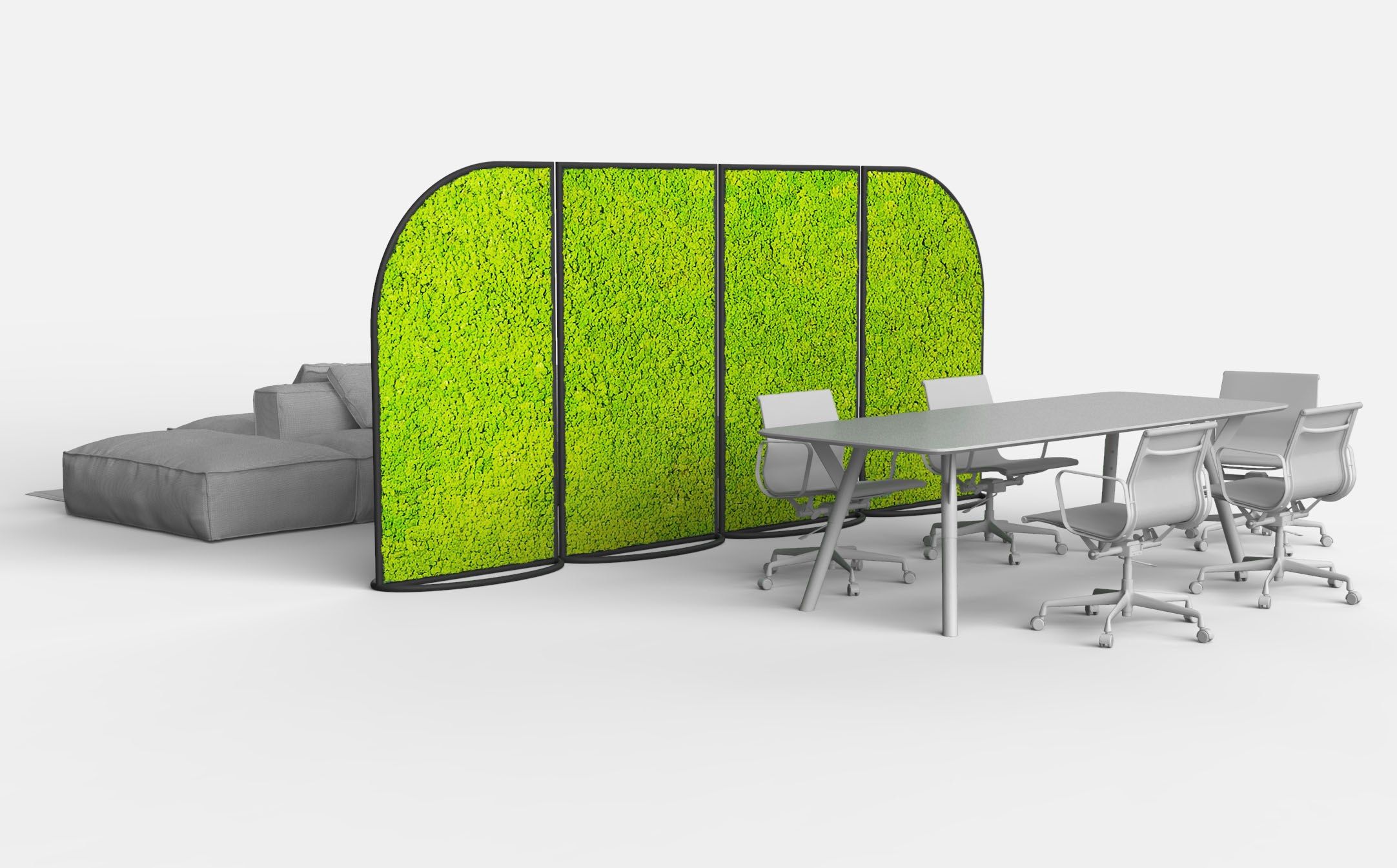 Звукопоглощающая офисная перегородка GREENMOOD G-Line ARCH-00090467 - Вид №32