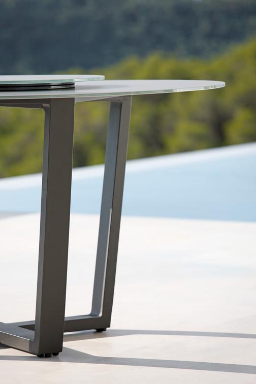 MNST1146 Обеденный стол pa lava ⌀155см Manutti Fuse - Вид №6