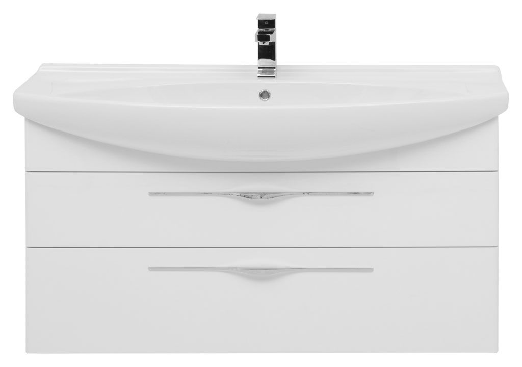 Тумба с раковиной Aquanet Ирвин 120 белый 0020397500175450 - Вид №2