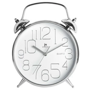 Часы настенные серебристые Lowell 00815B LOWELL  00-3872950 Хром