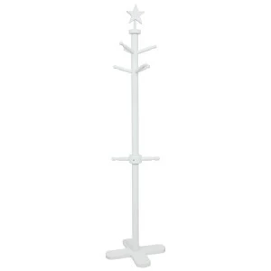 Детская вешалка стойка, белая со звездочкой VAMVIGVAM  281551 Белый