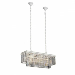 Подвесная люстра Vitaluce V5146-0/10 VITALUCE ДИЗАЙНЕРСКИЕ 328094 Белый;прозрачный