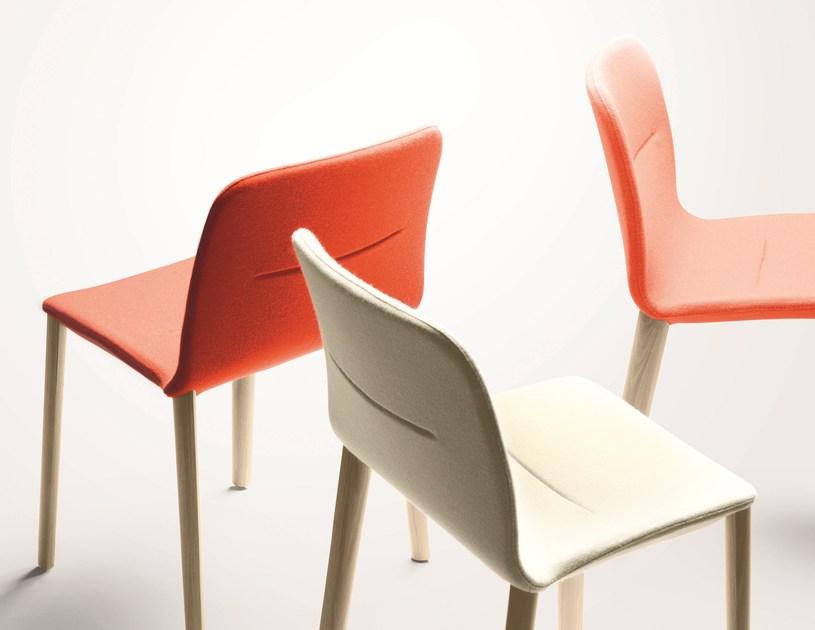 ALKI Штабелируемый стул со съемным чехлом из ткани Jantzi sun-id-1368273 - Вид №4