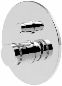 Rubinetteria Giulini Встраиваемый однорычажный смеситель для душа с переключателем Deluxe - myring Fmr0013dl