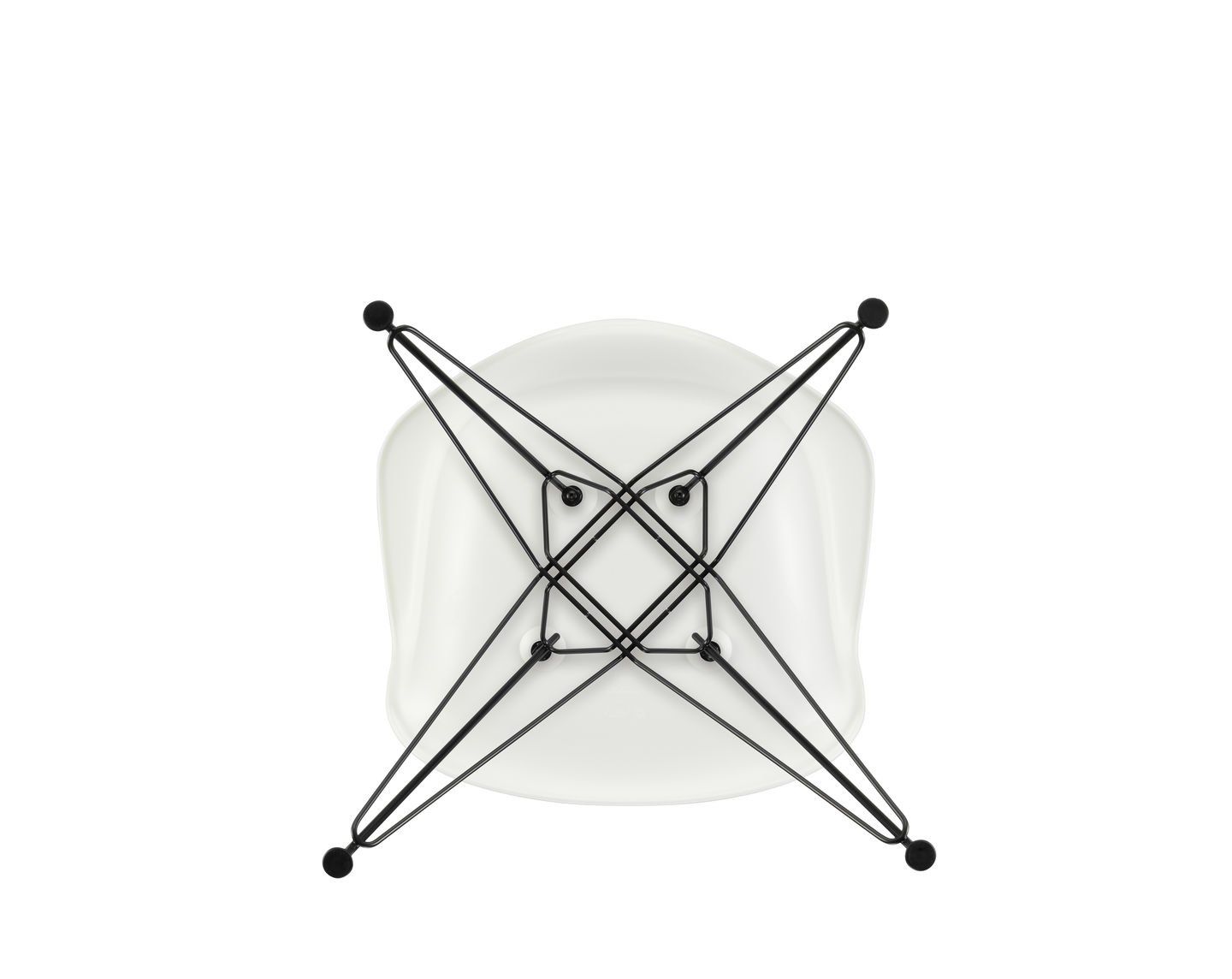 Стул с подлокотниками из полипропилена и ткани VITRA Eames Plastic Chair ARCH-00117709 - Вид №77