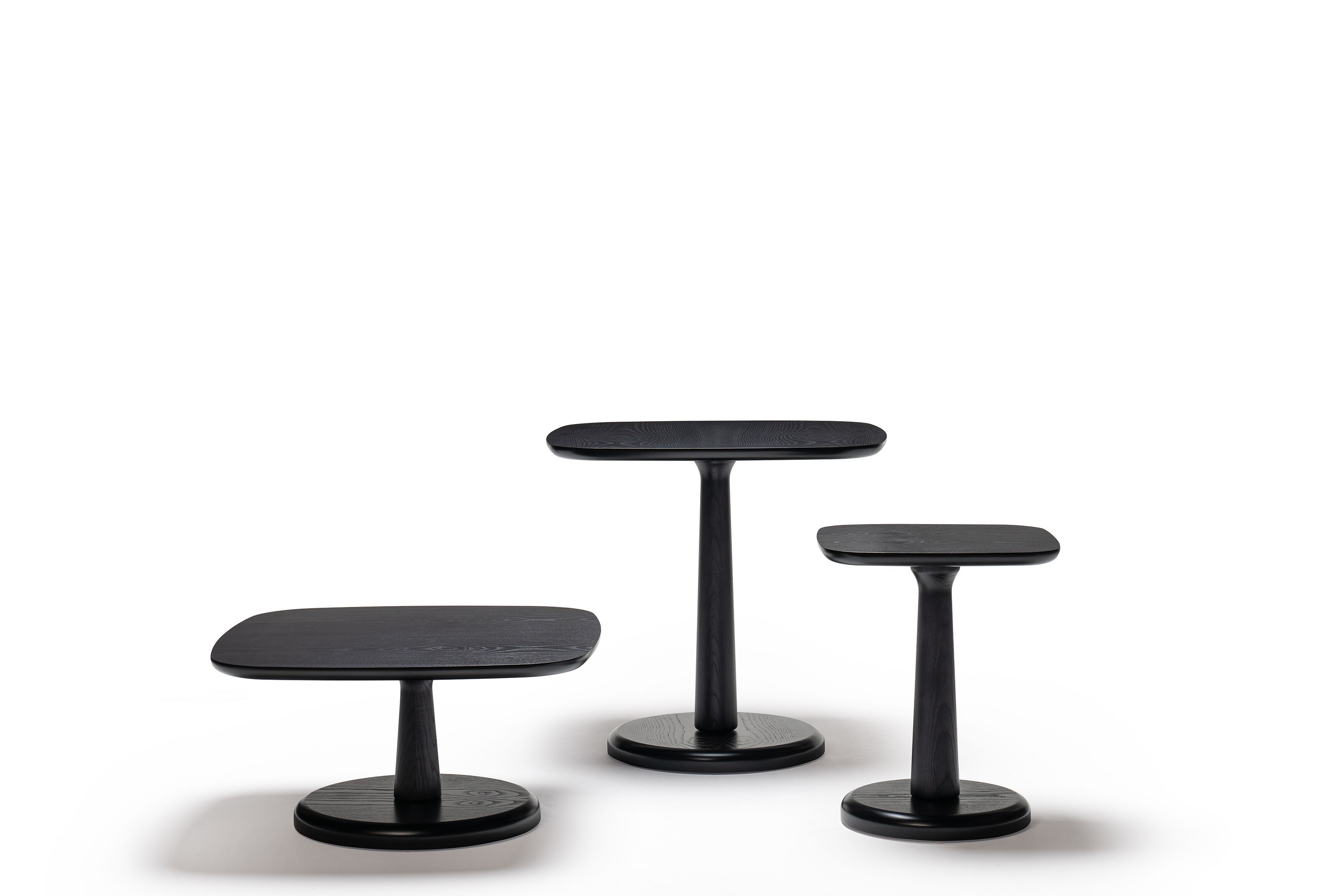 Высокий квадратный деревянный журнальный столик Papell Design Squarez ARCH-00051814 - Вид №2