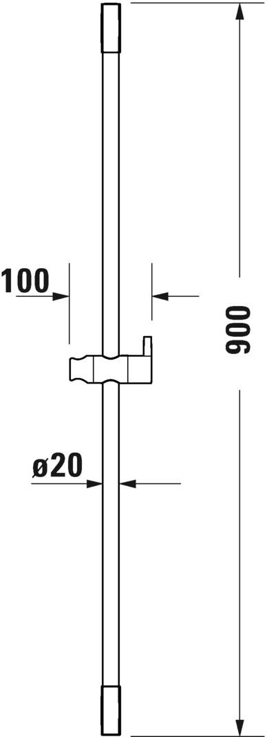 Duravit Штанга защелки sun-id-1493251 - Вид №4