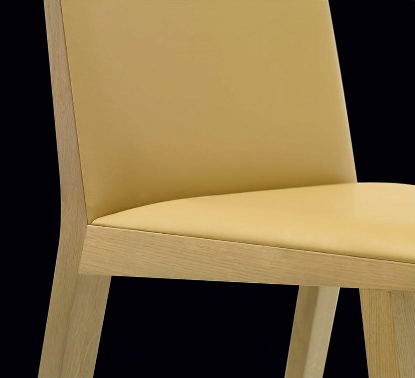 Andreu World Мягкий стул ясень Moody Si1260 - Вид №5