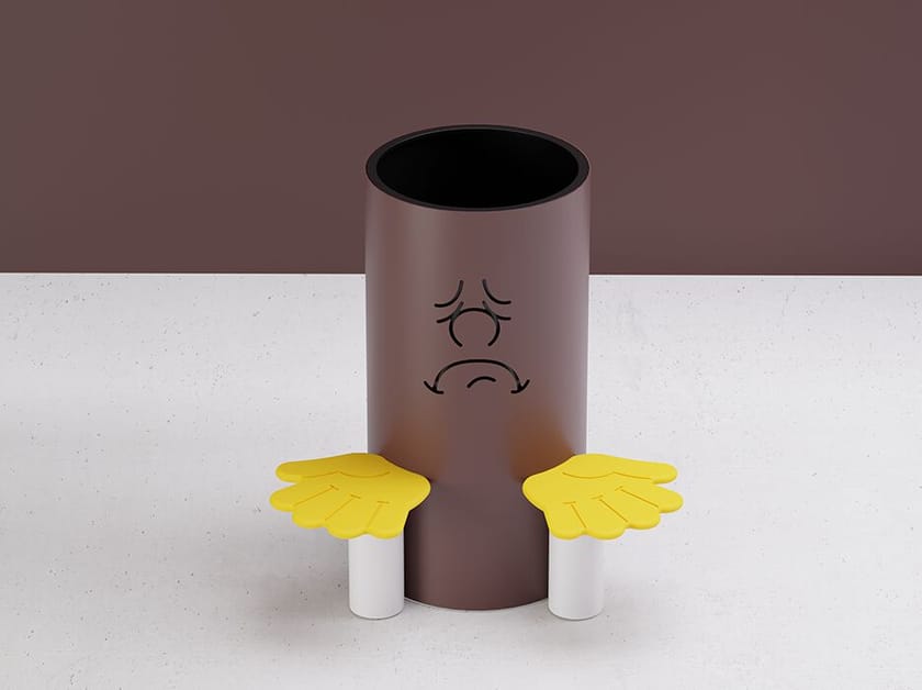 Плантатор с сиденьями для детей из оцинкованной стали DIMCAR RENATO LO SCONSOLATO ARCH-00042799