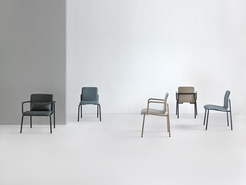 Mobboli Стул из ткани с подлокотниками Save 18 fb - Вид №3