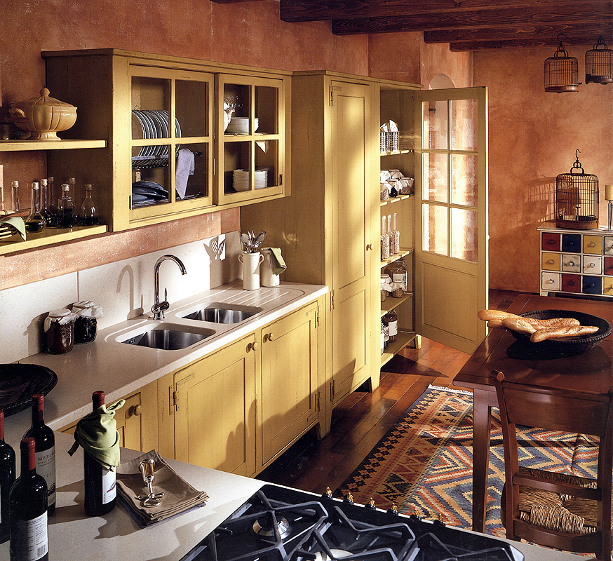 Кухня  BAMAX BRETAGNA gialla  - Вид №1