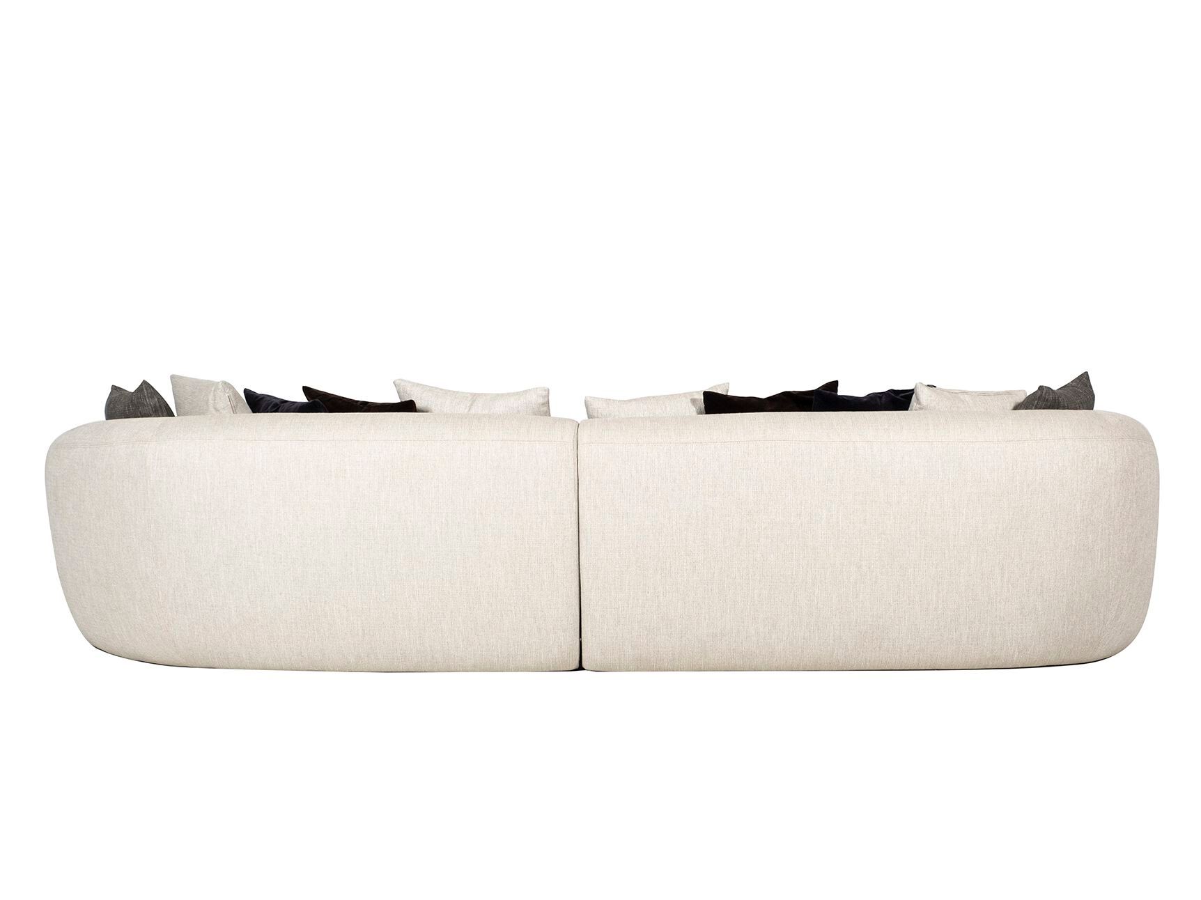 4-местный изогнутый тканевый диван Zebrano Gioia ARCH-00075931 - Вид №3