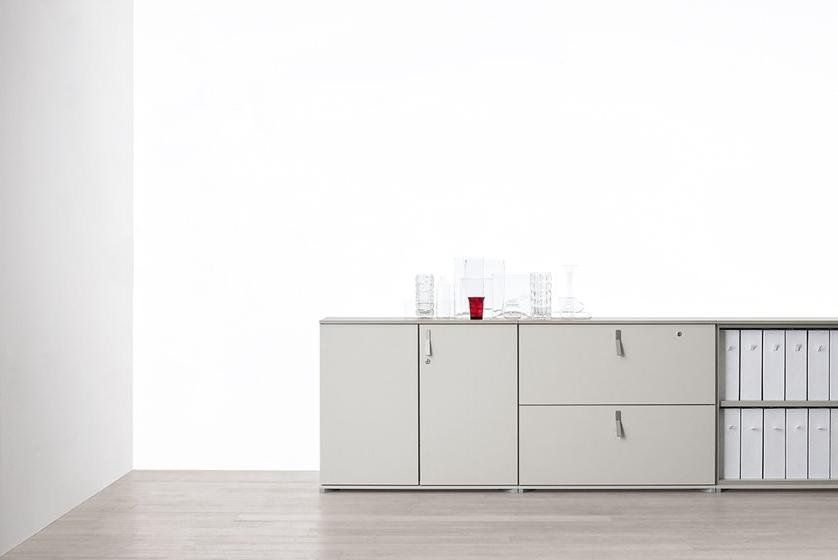 Citterio Низкий офисный шкаф с замком sun-id-1514402 - Вид №2