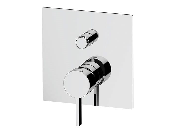 Однорычажный встраиваемый смеситель для ванны с переключателем Remer Rubinetterie Метрика ARCH-00068871