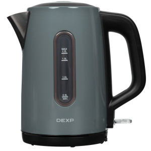 9157943 Электрочайник DEXP DEK-08MWB серый